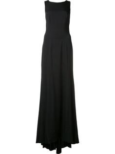 cross back straps gown  Carolina Herrera