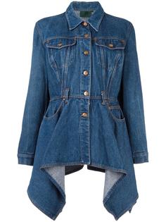 flared effect denim jacket Jean Paul Gaultier Vintage
