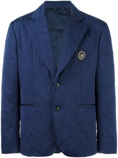 two button blazer Versace