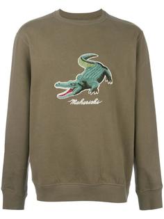 'alligator' patch sweatshirt Maharishi