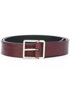 gold-tone buckle belt Paul Smith