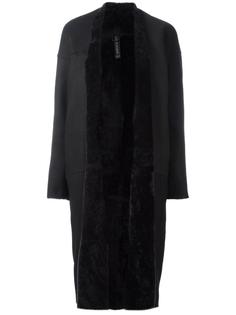 contrast trim coat Giorgio Brato