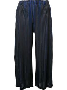 'Brush Marks' trousers Pleats Please By Issey Miyake