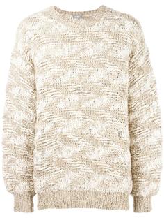 tonal knit jumper Comme Des Garçons Vintage