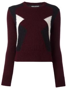 colour block jumper Neil Barrett