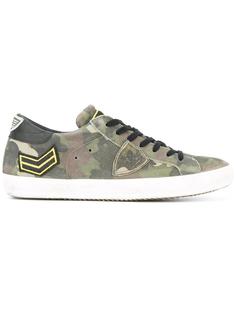 camouflage print sneakers Philippe Model