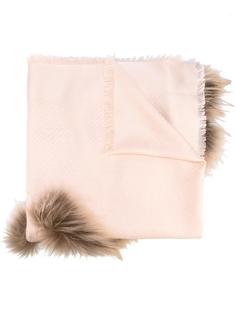 fur detail signature scarf Fendi