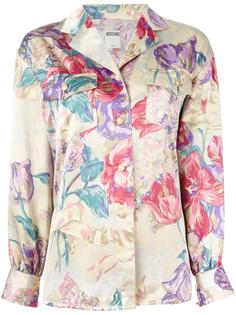 floral printed blouse Moschino Vintage