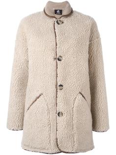 shearling effect coat Ps By Paul Smith