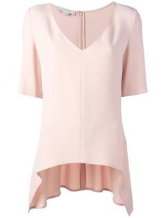frilled hem v-neck top Stella McCartney