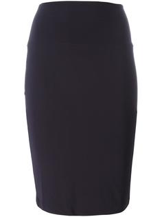 knee-length pencil skirt Norma Kamali