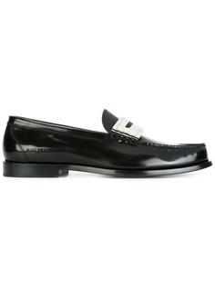 metallic panel penny loafers Givenchy