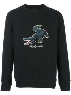 'alligator' patch sweatshirt Maharishi