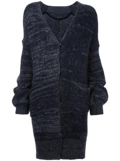 ruched sleeve cardi-coat Ilaria Nistri