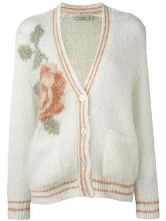 floral intarsia cardigan Mes Demoiselles