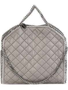 сумка-тоут 'Falabella' в рельефную клетку Stella McCartney