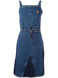 denim spaghetti strap dress Walter Van Beirendonck Vintage