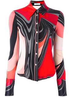 printed fitted shirt Emilio Pucci Vintage