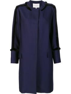 collarless coat Carolina Herrera