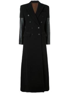 long contrast sleeve coat Jean Paul Gaultier Vintage