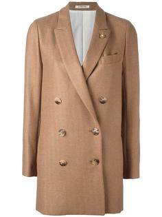 double breasted coat Lardini