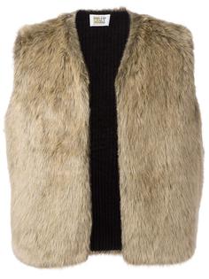 'Wild Lethal Trash' faux fur gilet Walter Van Beirendonck Vintage