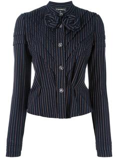 striped jacket Chanel Vintage