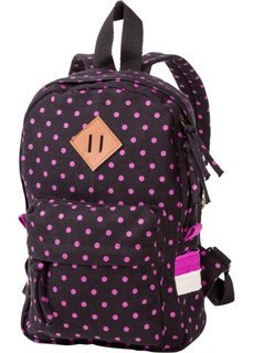 Детский рюкзак (черный/ярко-розовый) Bonprix