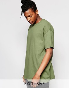 Окрашенная oversize‑футболка Reclaimed Vintage - Зеленый