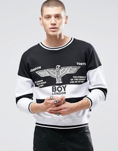 Свитшот со вставками Boy London - Белый