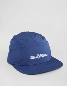 5-панельная кепка Deus Ex Machina Issac - Темно-синий