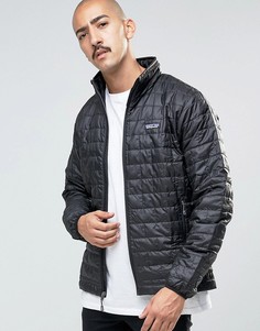 Черная дутая куртка Patagonia Nano - Черный