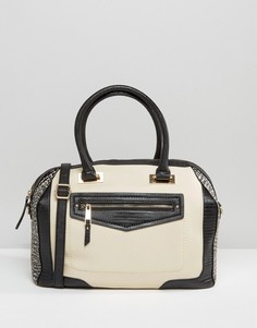 ALDO Tote Bag with Front Pocket - Белый
