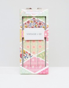 Набор из 3 полирующих пилочек для ногтей Vintage &amp; Co - Бесцветный Beauty Extras