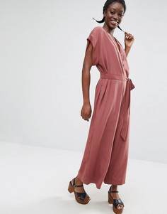 Комбинезон с завязкой Monki - Фиолетовый