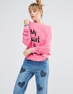 Джемпер Wildfox My Heart - Розовый