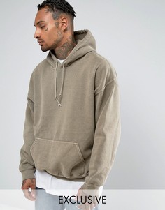 Oversize-худи Reclaimed Vintage - Серый