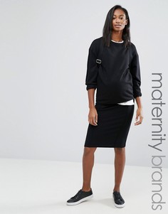 Mamalicious Tube Skirt - Черный Mama.Licious