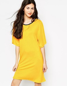 Платье-футболка Monki Namoi - Желтый