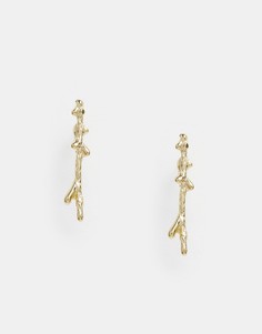 Серьги Selected Femme Thea - Золотой