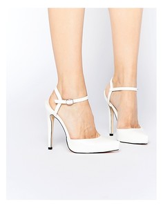 Остроносые туфли на каблуке Truffle Collection Alma - Белый