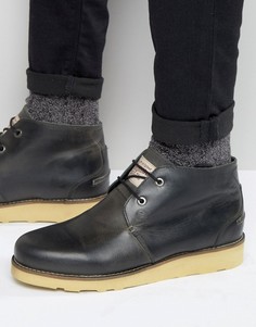 Original Penguin Chukka Boots In Black Leather - Черный