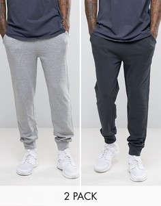 2 джоггеров скинни (синие/серые) ASOS - СКИДКА 17 - Мульти
