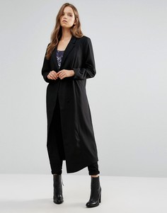 Minimum Moves Oversized Coat - Черный