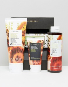 Набор для ухода за кожей с ароматом бергамота и груши Korres СКИДКА 19 - Бесцветный