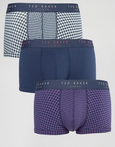 Набор из 3 пар боксеров-брифов Ted Baker - Мульти