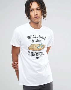 Футболка Billabong Start Somewhere - Белый