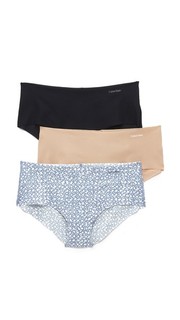 Комплект из трех трусиков Invisibles с низкой талией Calvin Klein Underwear