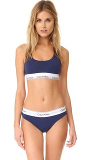 Современный хлопковый бюстгальтер без косточек Calvin Klein Underwear