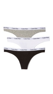 Набор Carousel из трех трусиков-танга Calvin Klein Underwear